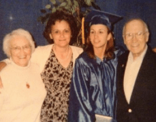 Author's oldest daughter at graduation.